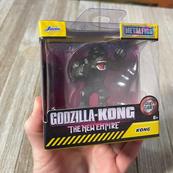 Godzilla x Kong The New Empire Godzilla And Kong Set Of 2 Metalfigs Die Cast Toy - Picture 10 of 15